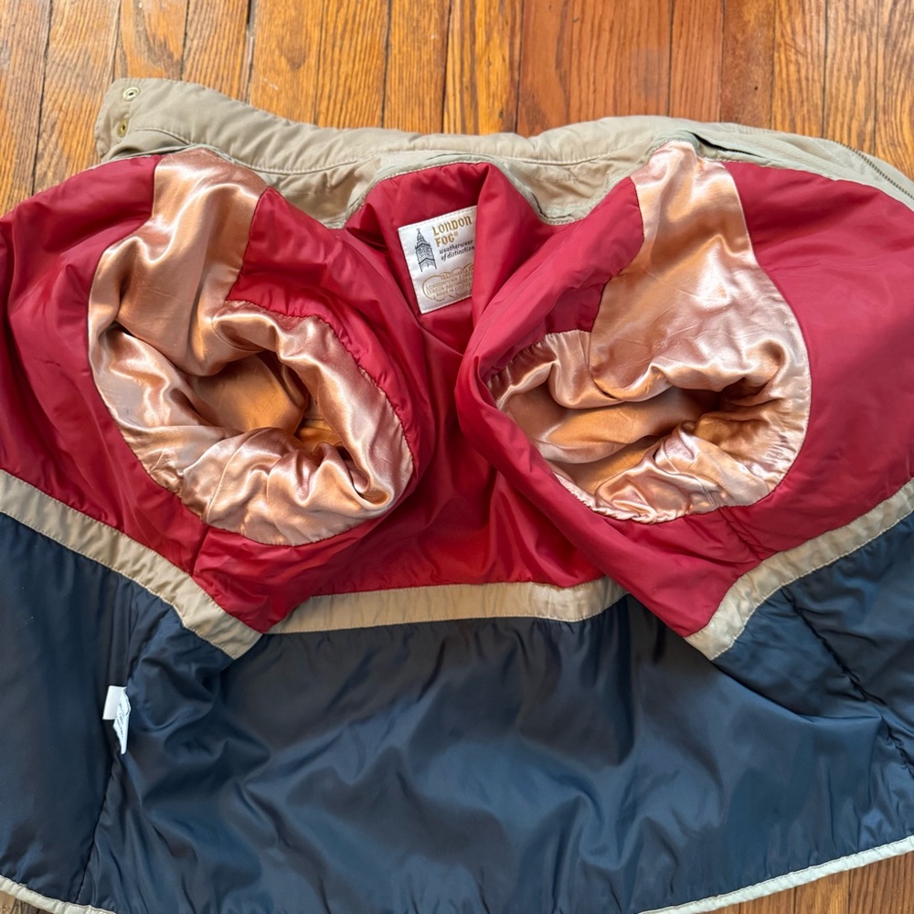 80โs London Fog Vintage Jacket w/ Removable Liner - Picture 6 of 16
